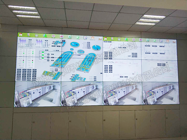 污水处理厂大屏显示系统，污水厂可视化管理pg电子网站的解决方案
